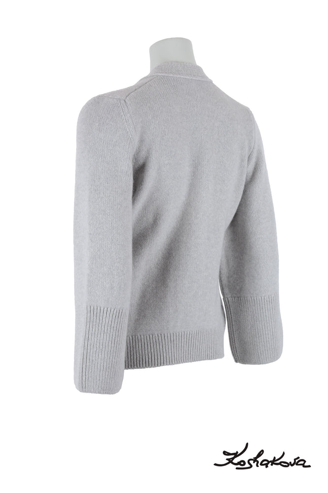 
            
                Load image into Gallery viewer, Hourglass Silhouette Grey Cardigan
            
        